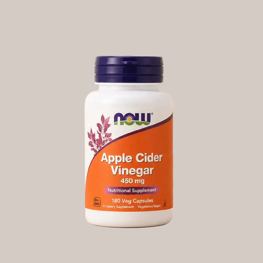 NOW Foods Vinagre de Sidra de Manzana Extra Strength (450 mg y 750 mg)