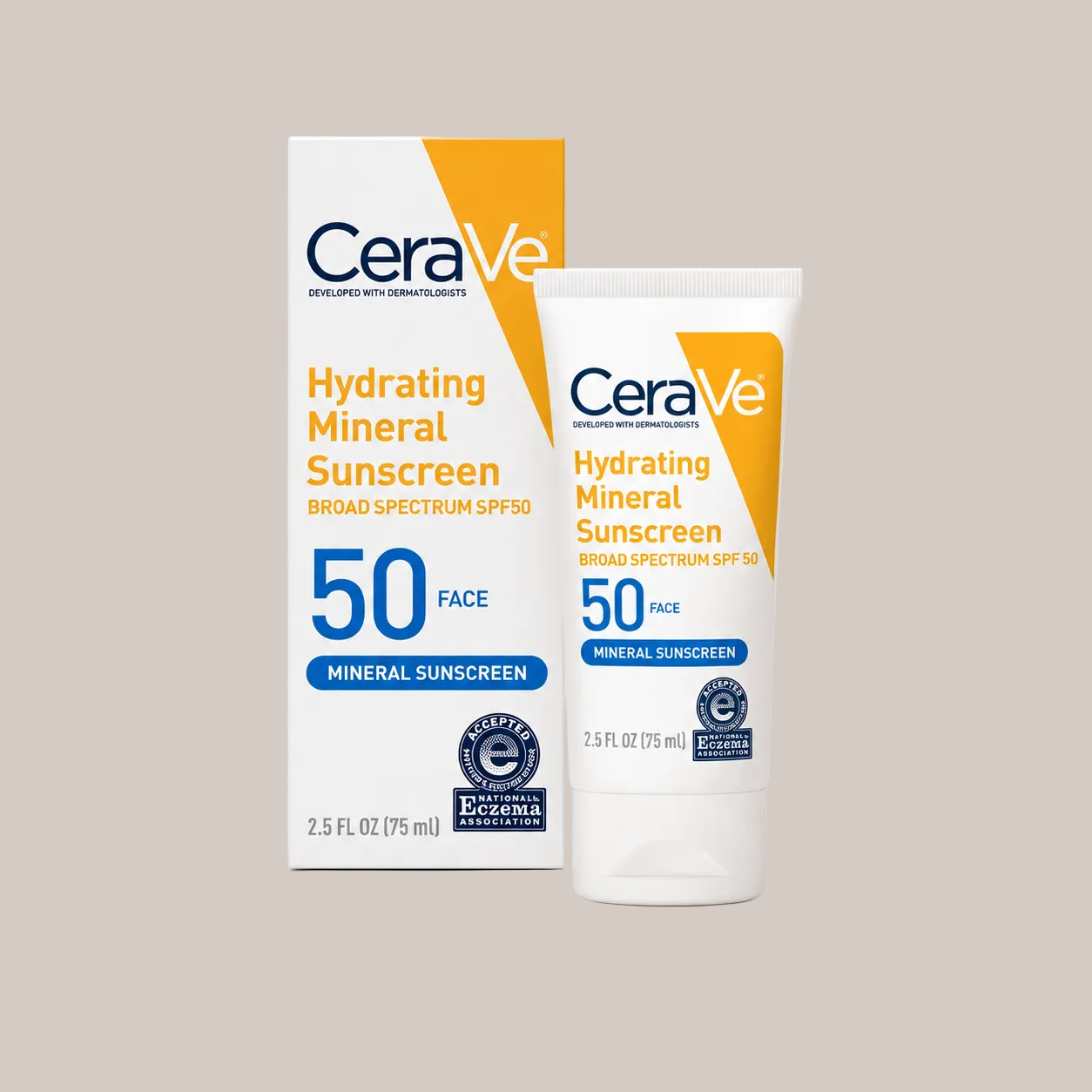 CeraVe Hydrating Mineral Sunscreen SPF 50