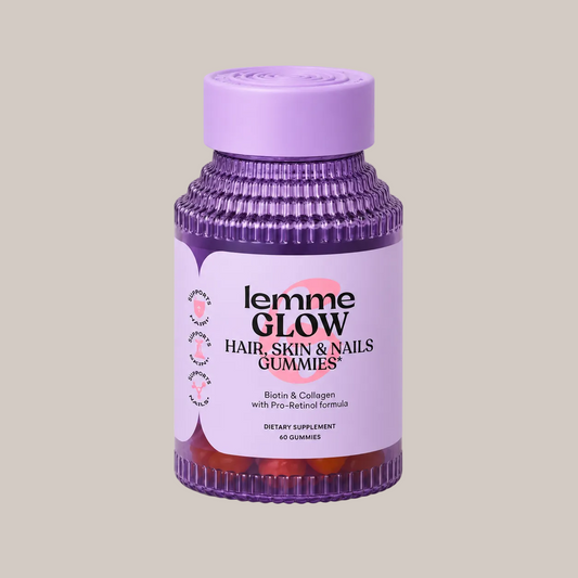 Lemme Glow Hair, Skin & Nails Gummies